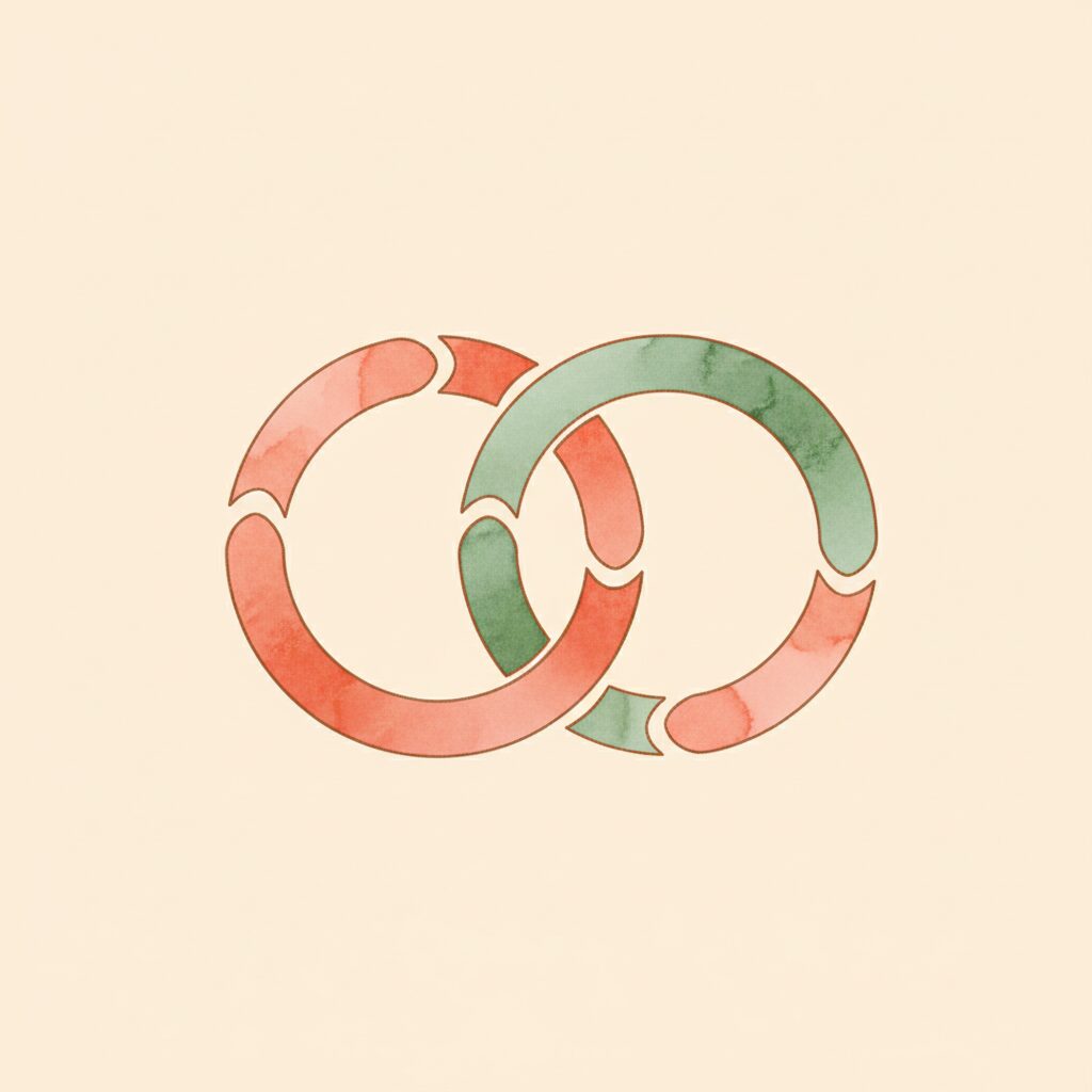 Watercolor illustration symbolising donor pathways